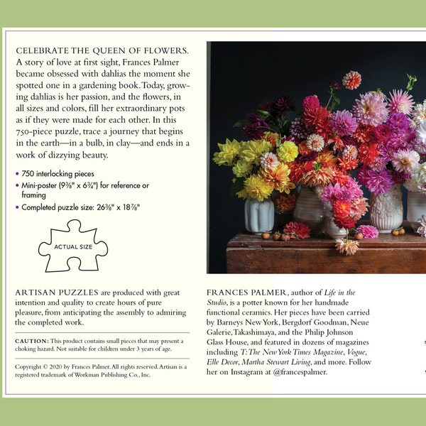Dahlia Jigsaw Puzzle