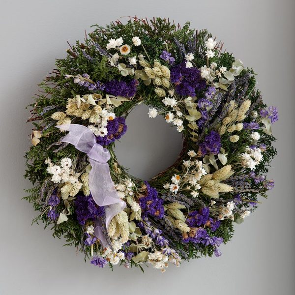 Lavender Fields Wreath