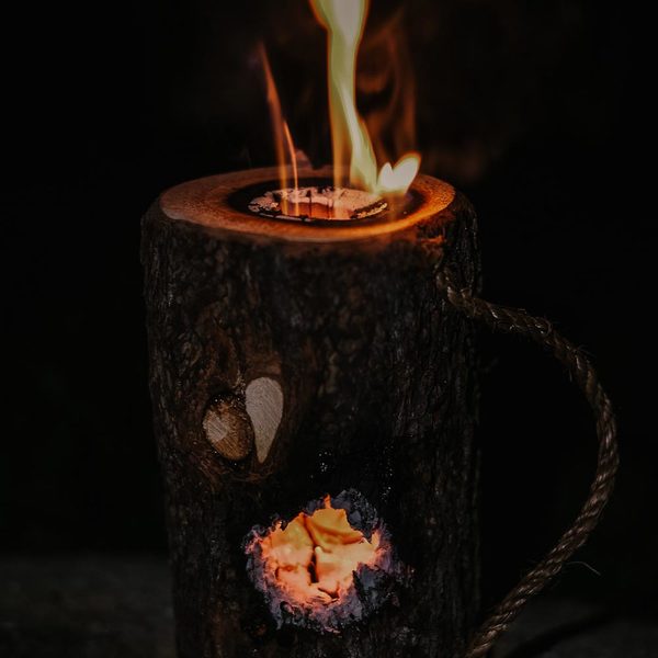 Juniper Torchies Firewood, Set Of 2