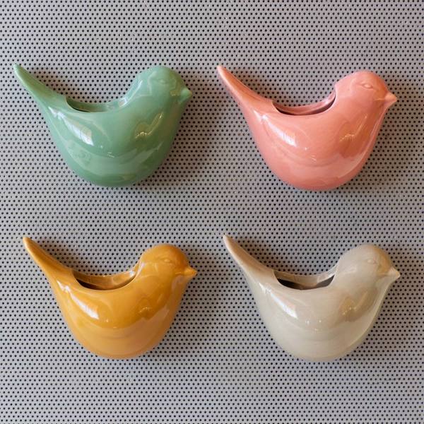 Magnetic Bird Vase Quartet