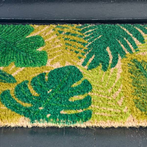 Tropical Garden Outdoor Mat