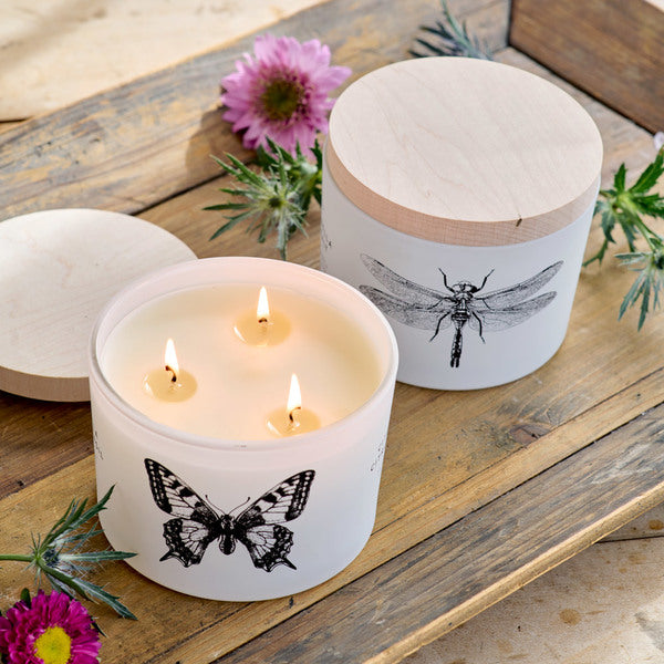 Citronella Citrus & Basil Candle – Butterfly