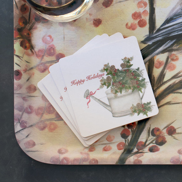 In The Garden Holiday Coasters