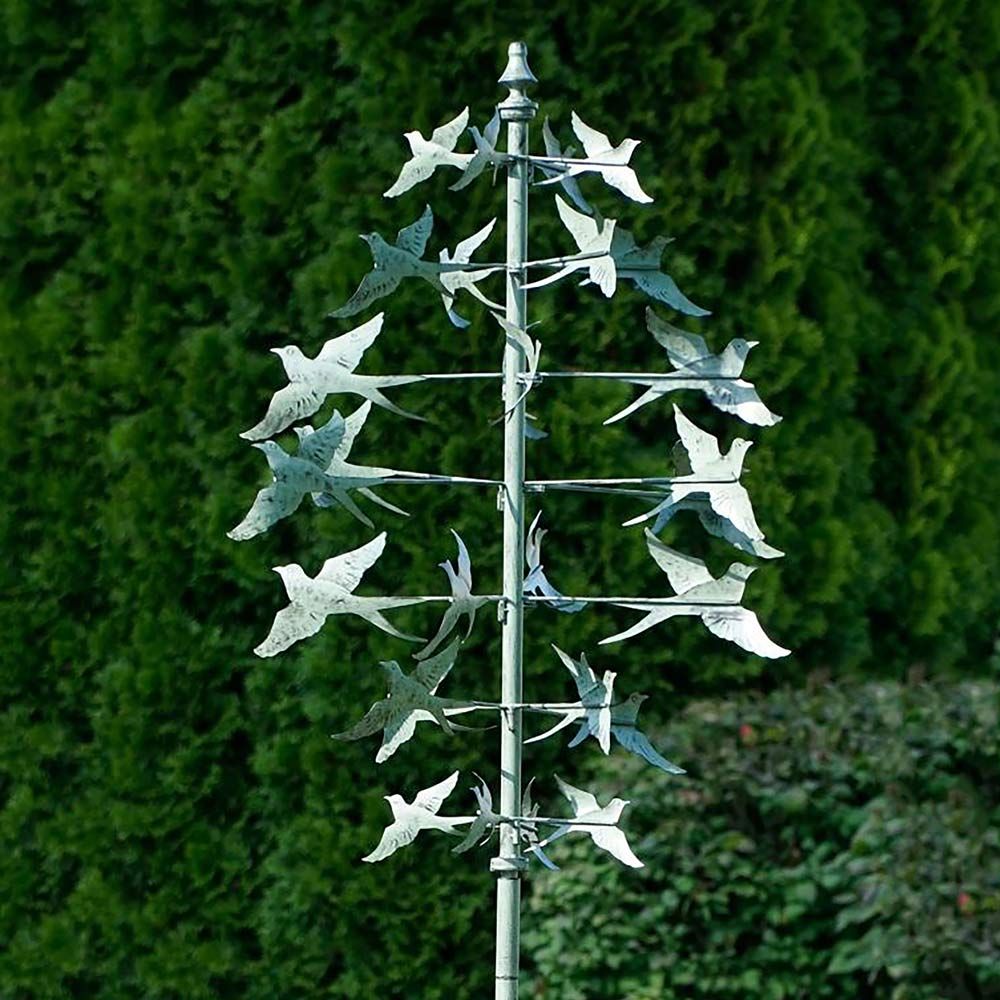  Birds In Flight Wind Spinner