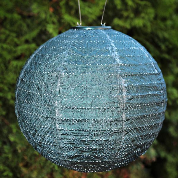  Radiant Solar Globe Lantern - Large, Ink