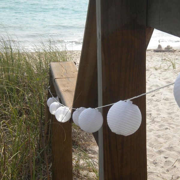  Glowing Globes Solar String Lights